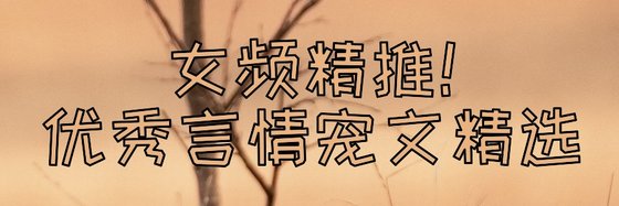 女頻精推！優秀言情寵文精選