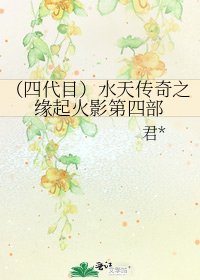 (四代目)水天傳奇之緣起火影第四部