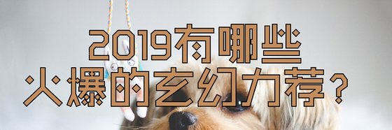 2019有哪些火爆的玄幻作品力荐？